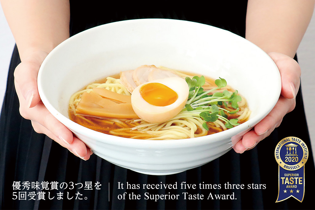 林泉堂 稲庭ラーメン ITI Superior Taste Award 三ッ星 5度受賞
